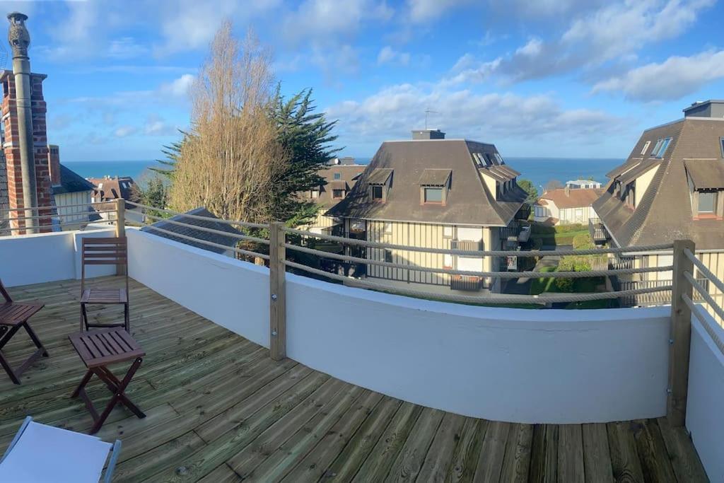 Maison Proche Plage Vue Mer Bénerville-sur-Mer Esterno foto